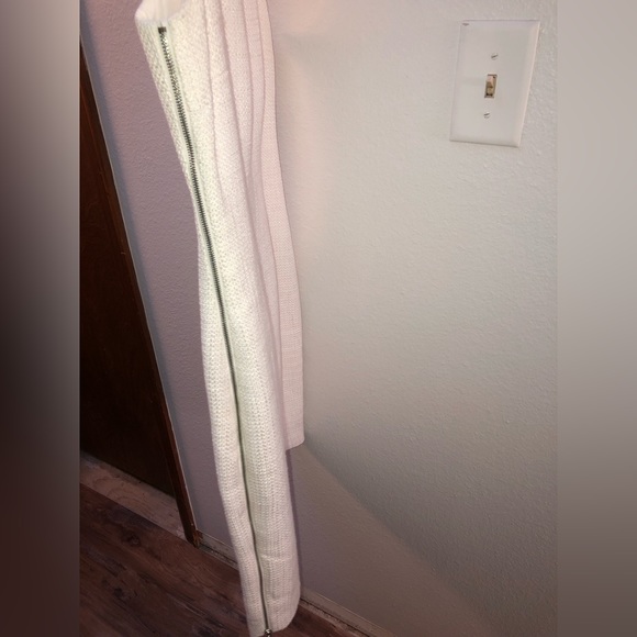 Calvin Klein White Tweed Sleeveless Dress - Picture 15 of 15